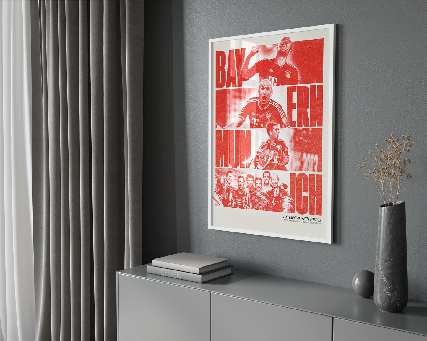 Bayern München 2012/13 Meisterposter