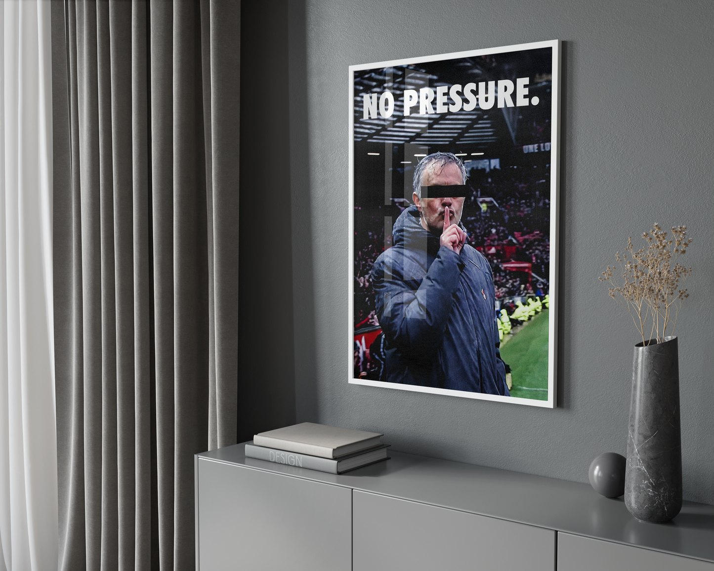 José Mourinho 'No Pressure' Poster