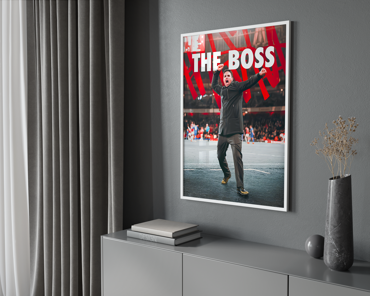 Mikel Arteta 'The Boss' Poster