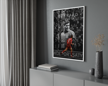 Steven Gerrard „Glory“-Poster