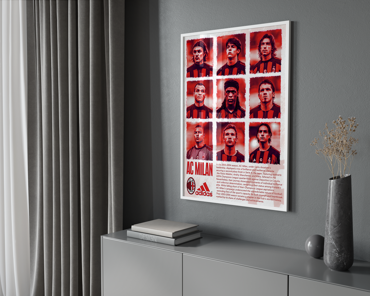 AC Milan 'Legends' Poster