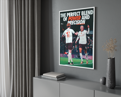 De Bruyne & Haaland 'The Perfect Blend' Poster