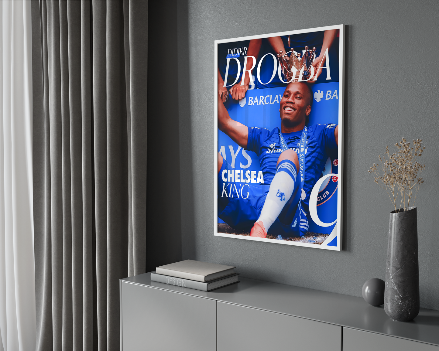 Drogba hat es getan Poster