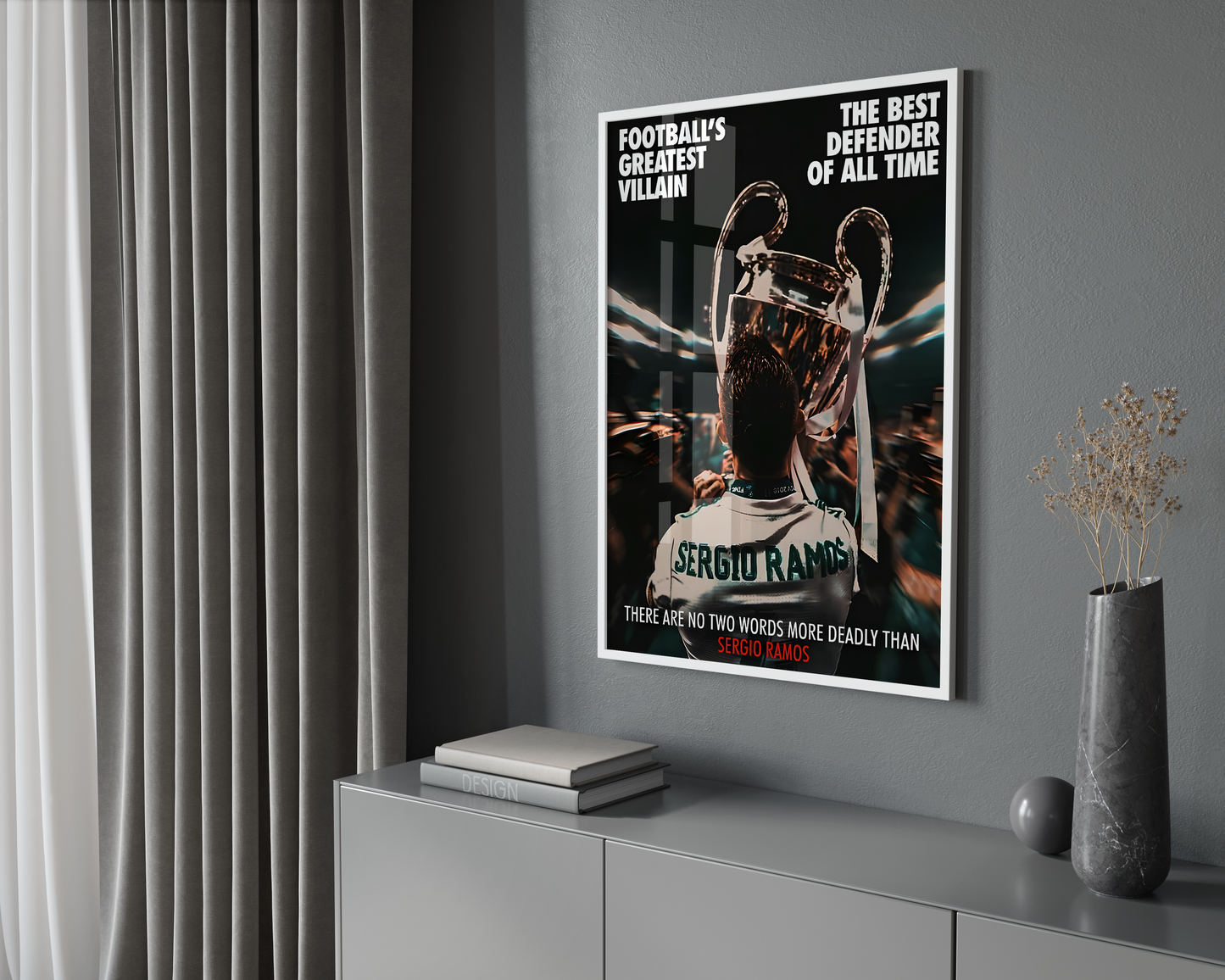 Sergio Ramos „Der Beste“ Poster