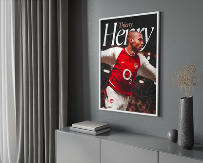 Thierry Henry 'Er hat es getan' Poster