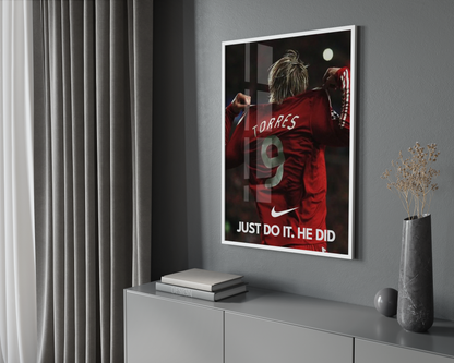 Fernando Torres 'He Did' Poster