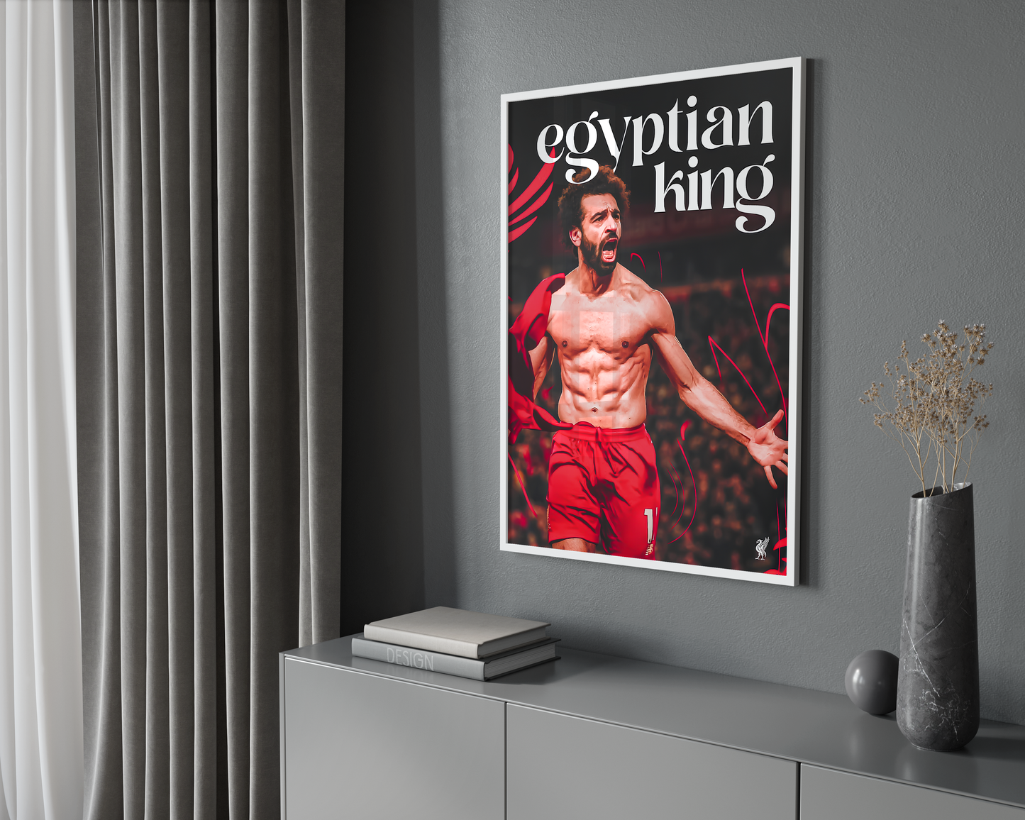 Mo Salah 'Ägyptischer König' Poster