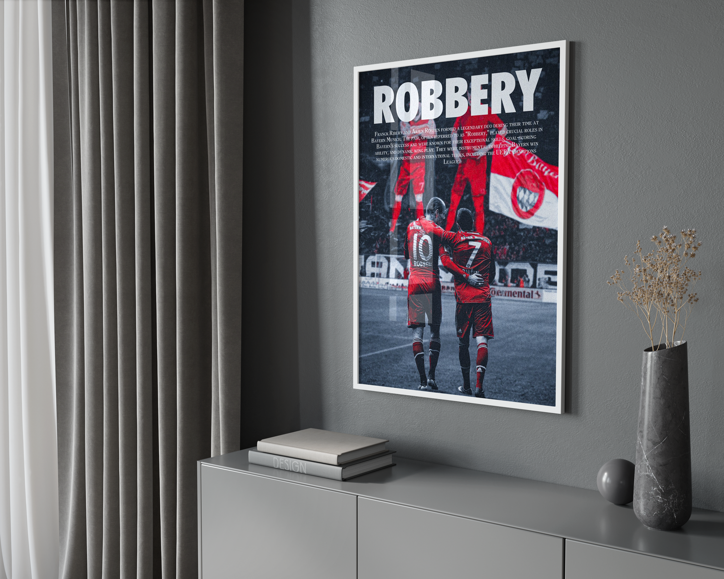 Franck Ribéry 'Robbery' Poster