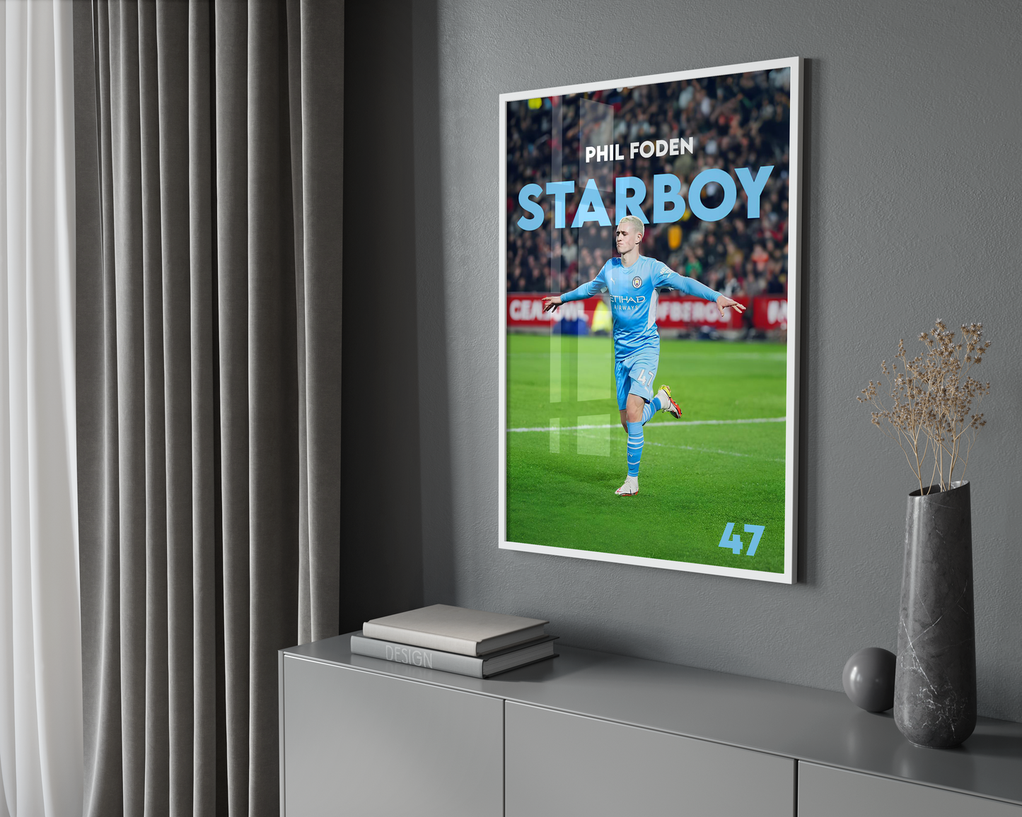 Phil Foden 'Starboy' Poster