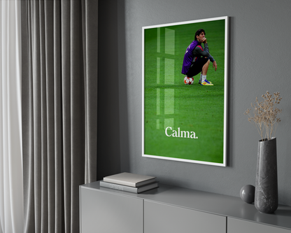 Lionel Messi 'Calma' Poster