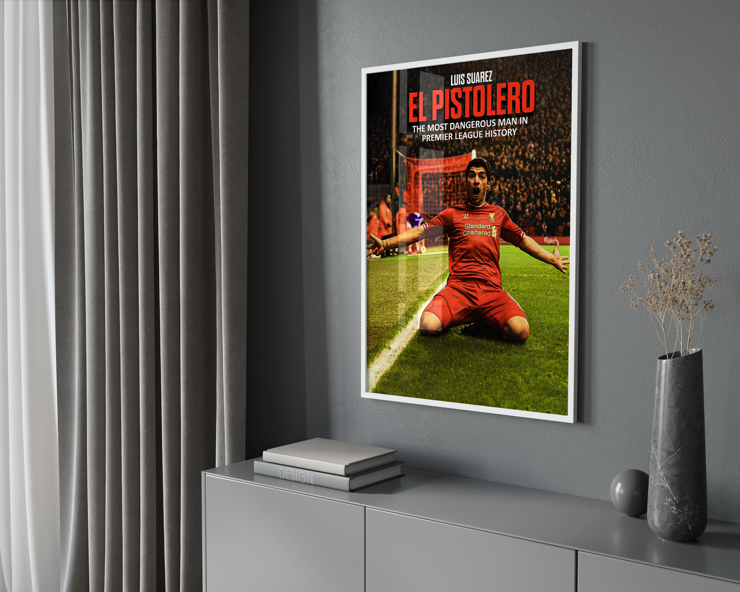 Luis Suárez 'Der Pistolero' Poster