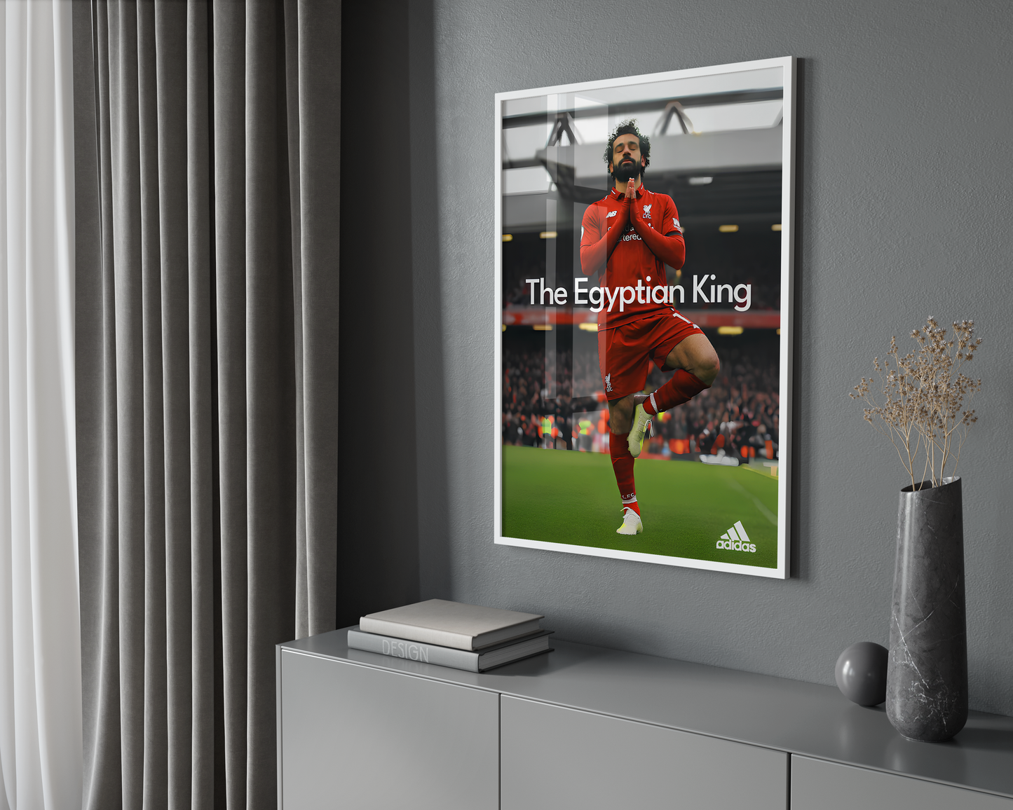 Mo Salah 'Ägyptischer König' Poster