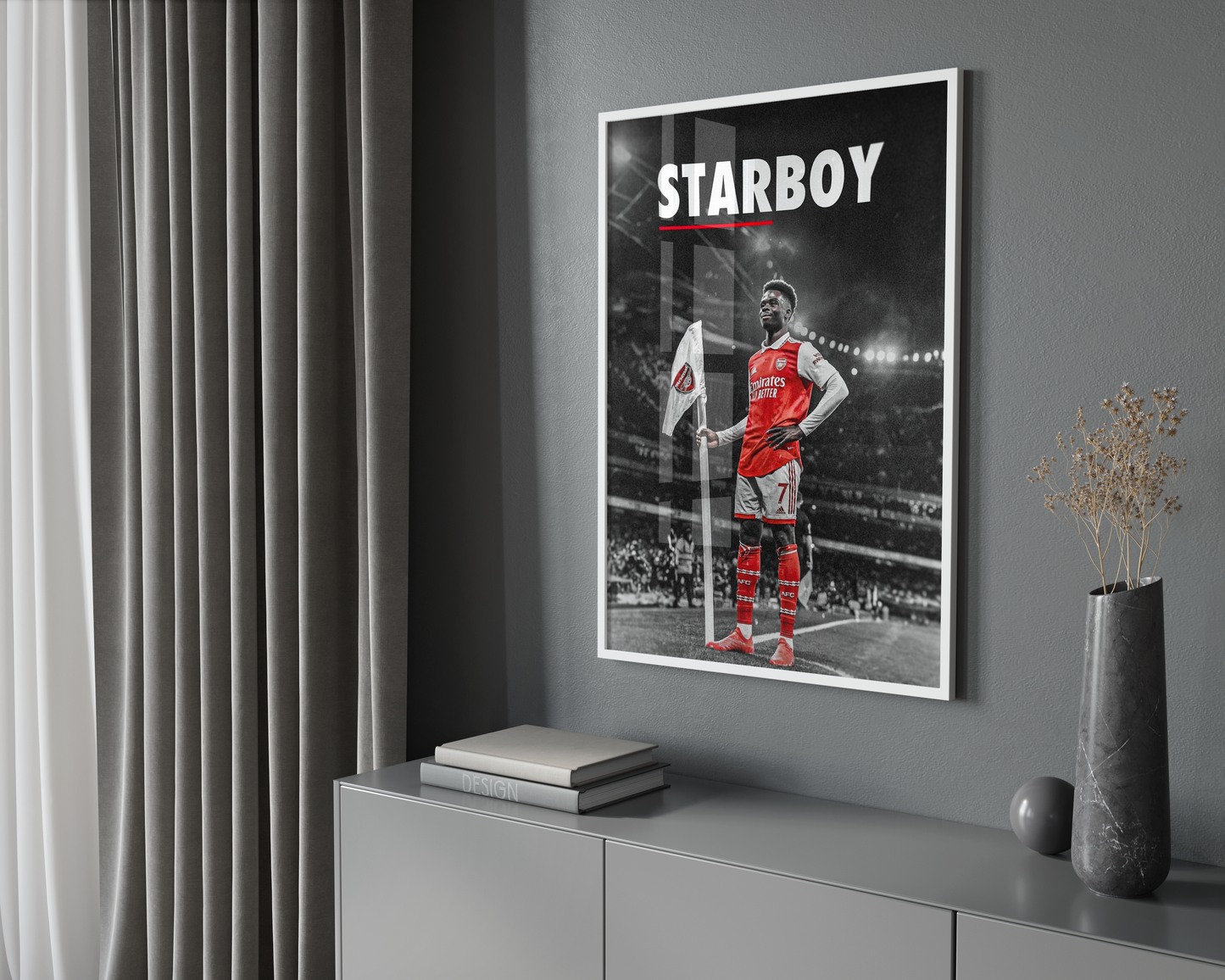 Bukayo Saka 'Der Starboy' Poster