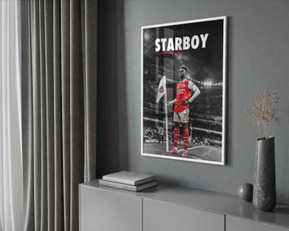 Bukayo Saka 'The Starboy' Poster