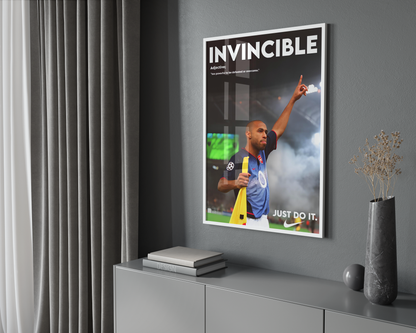 Thierry Henry 'Invincible' Poster