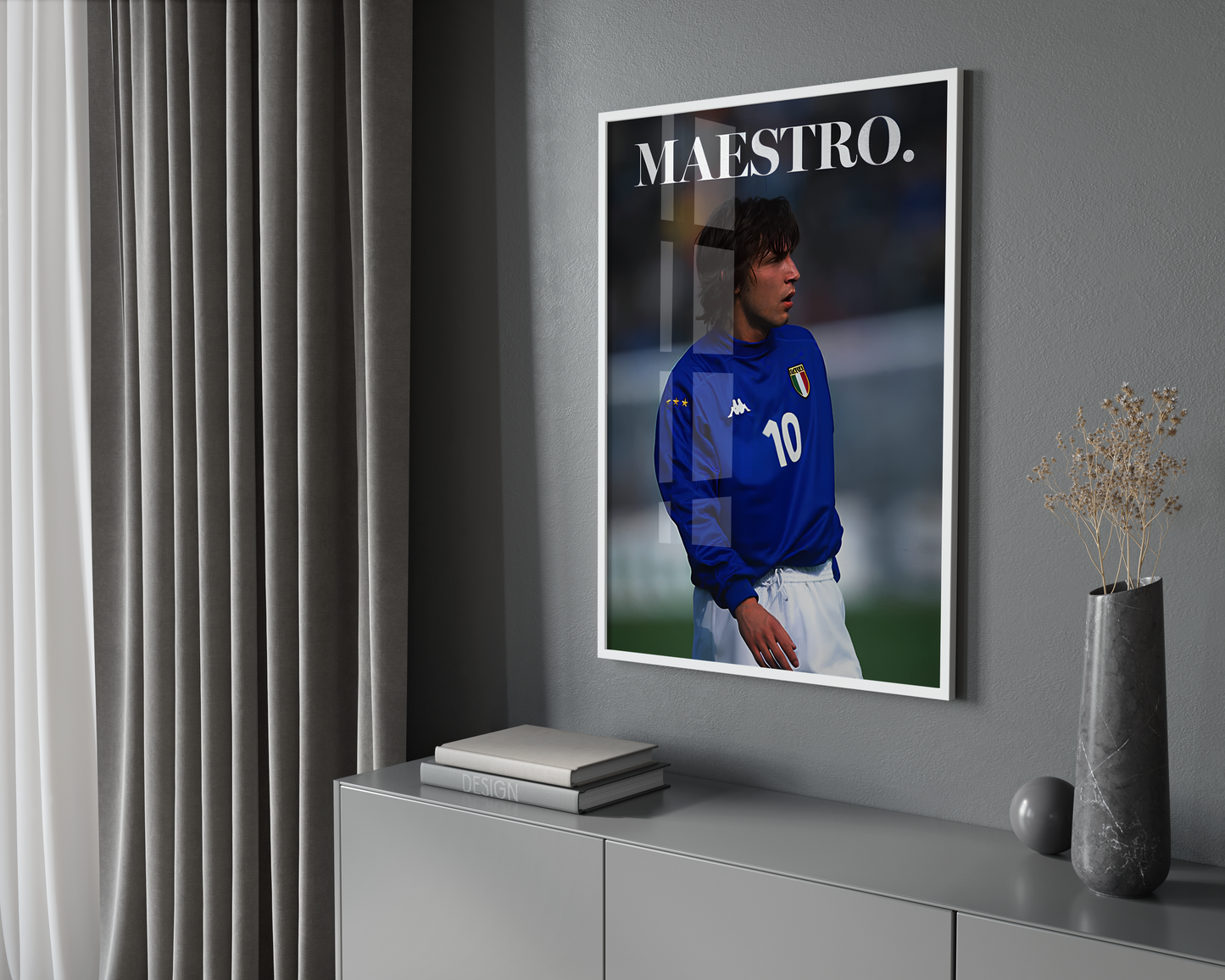 Andrea Pirlo „Maestro“ Poster