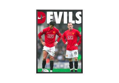 Wayne Rooney „Er hat es getan“-Poster