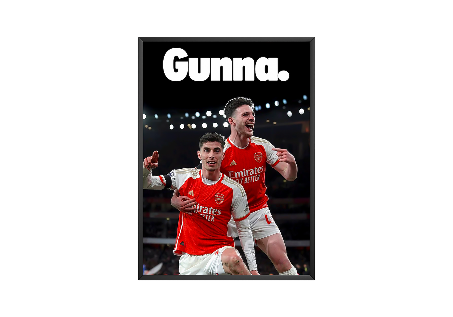 Havertz & Rice 'Gunna' Poster