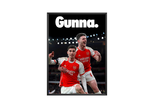 Havertz & Rice 'Gunna' Poster