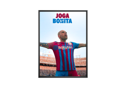 Dani Alvez 'Joga Bonita' Poster