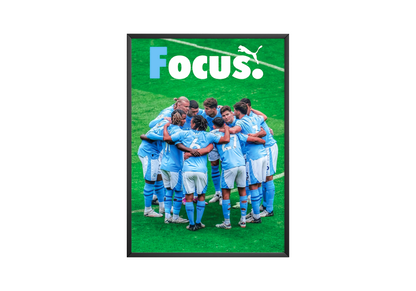 Manchester City 'Focus' Poster