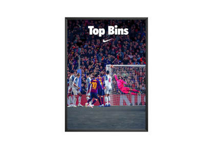 Lionel Messi 'Top Bins' Poster