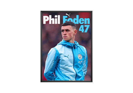 Phil Foden '47' Poster