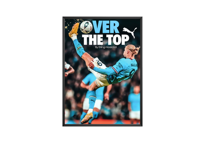 Erling Haaland 'Over The Top' Poster