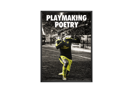 Mesut Özil 'Playmaking Poetry' Poster