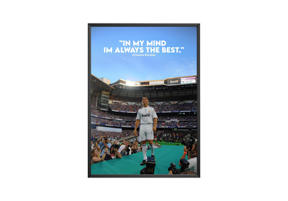 Cristiano Ronaldo 'Always The Best' Poster