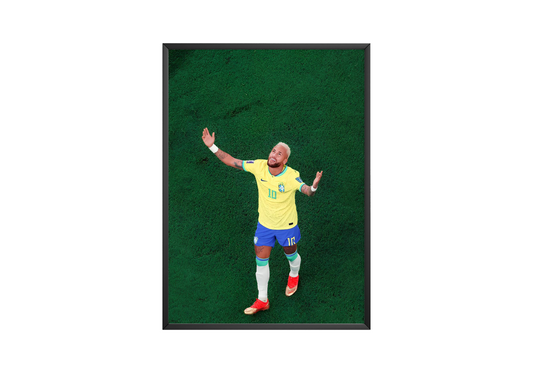 Neymar Jr Brazil Poster