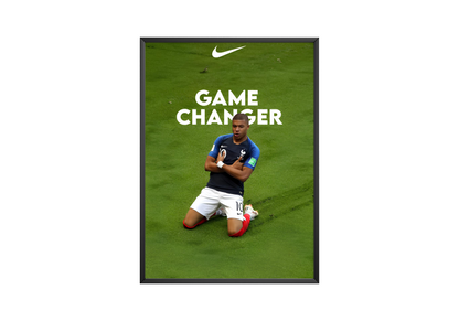 Kylian Mbappé „Game Changer“-Poster