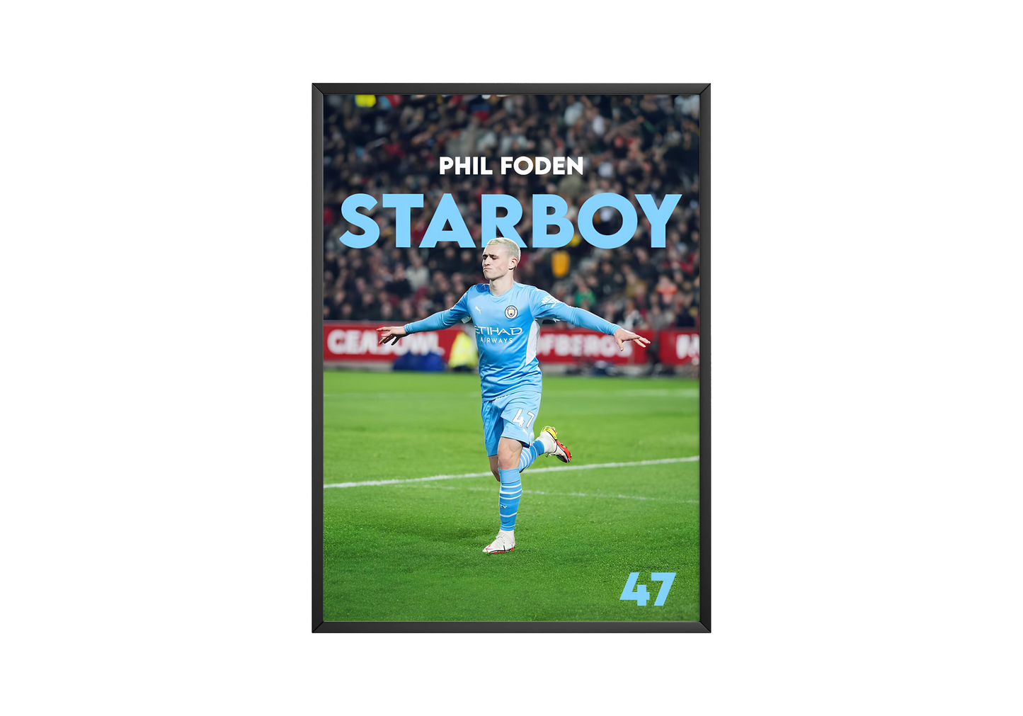 Phil Foden 'Starboy' Poster