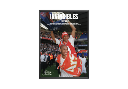 Invincibles 'Directed By Wenger' Poster