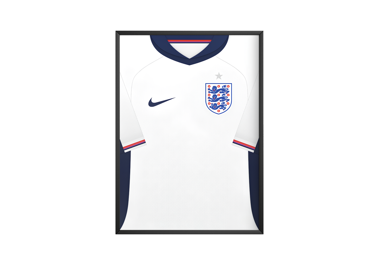 England EM 2024 Heimtrikot Poster