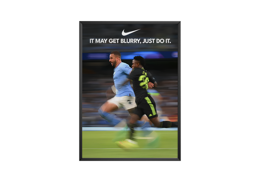 Kyle Walker & Vini Jr 'Blurry' Poster