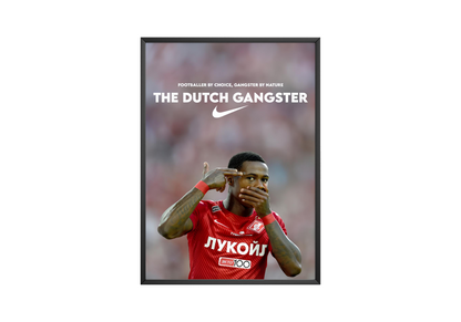 Quincy Promes 'The Dutch Gangster' Poster