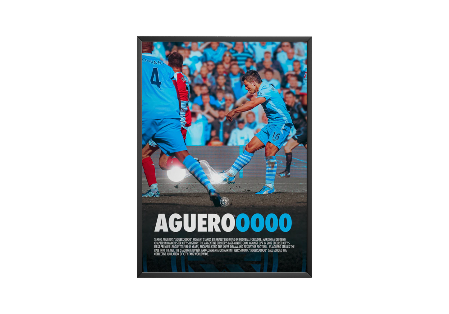 Aguerooooo Poster