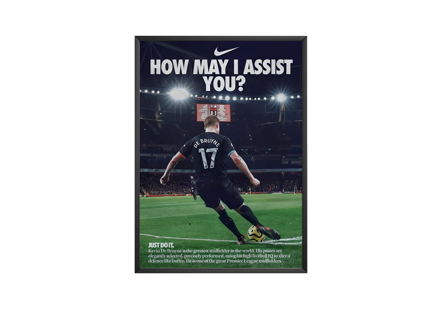 De Bruyne 'How May I Assist You?' Poster