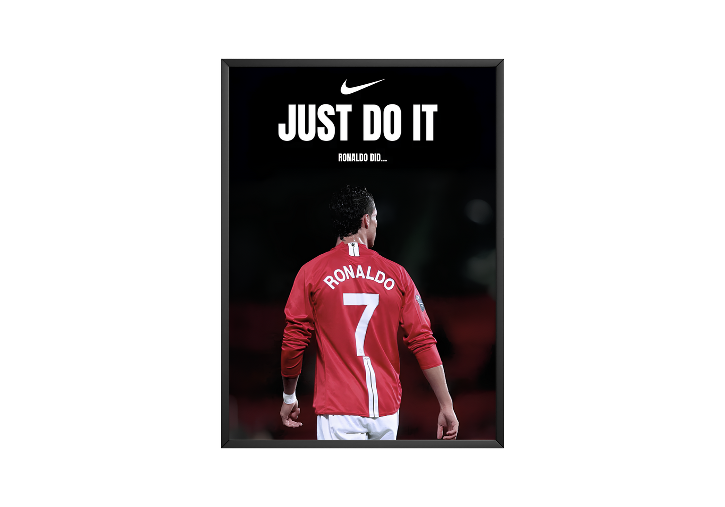 Cristiano Ronaldo Focus 'He Did' Poster