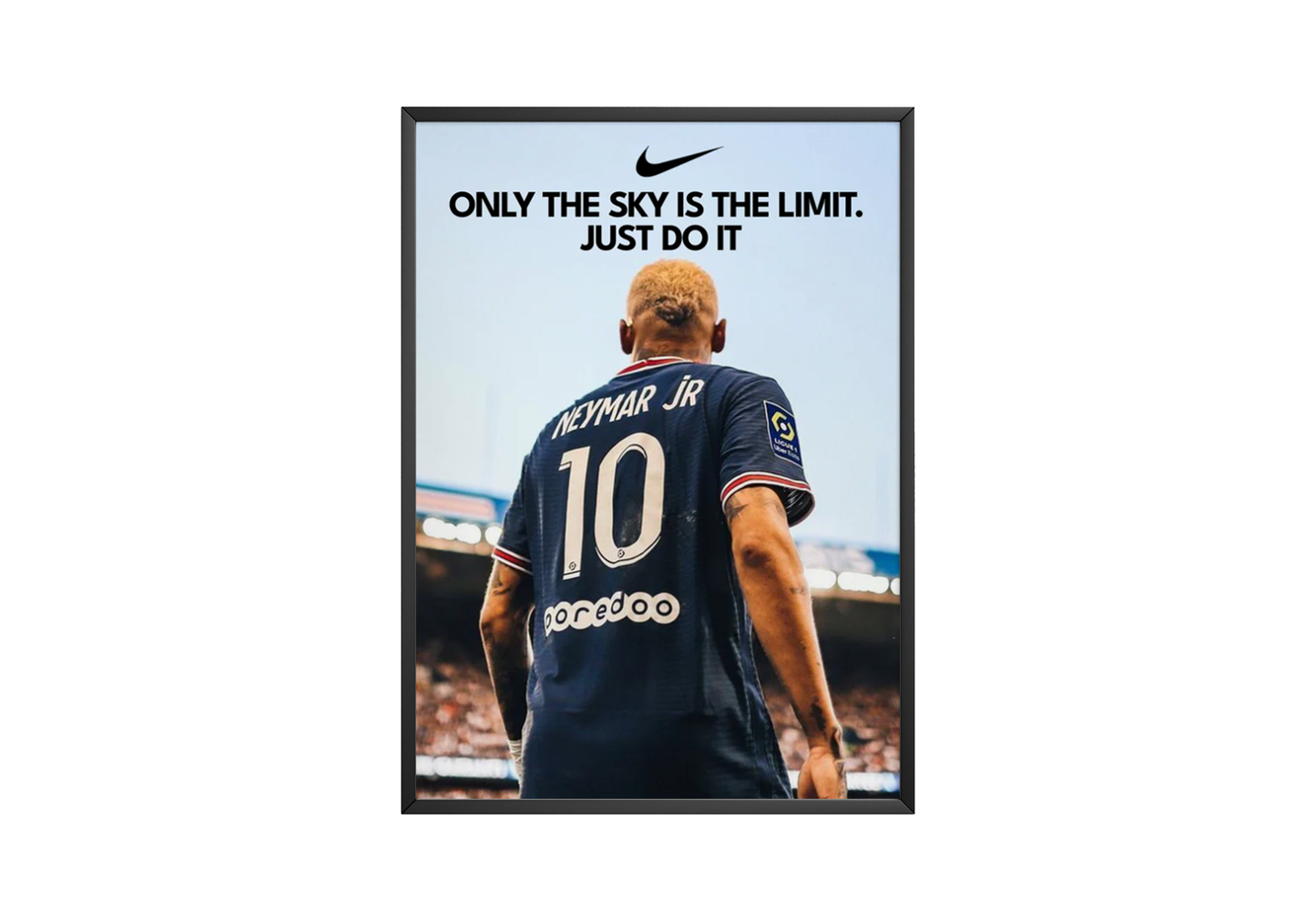 Neymar-Poster „Der Himmel ist die Grenze“