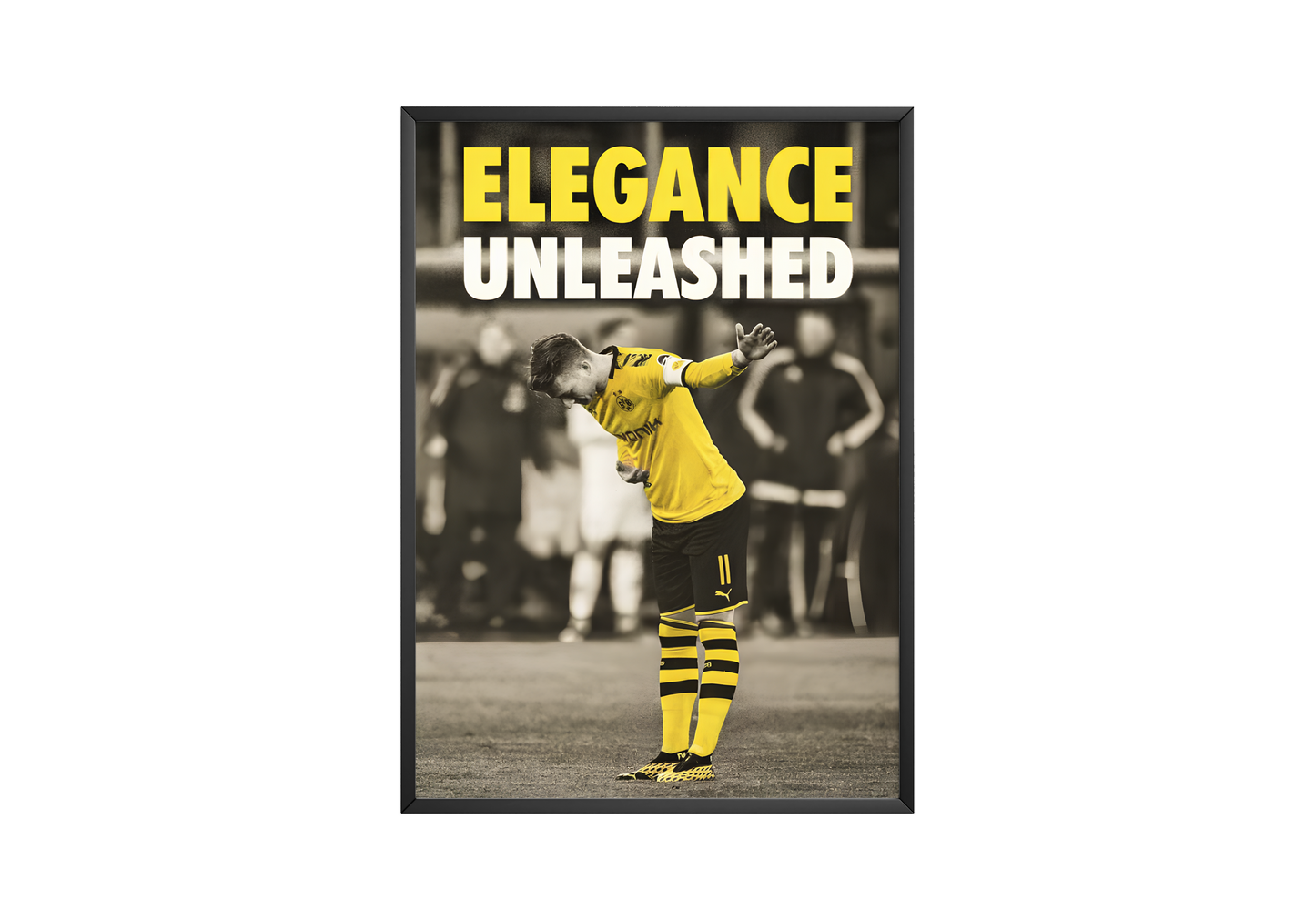 Marco Reus „Entfesselte Eleganz“-Poster