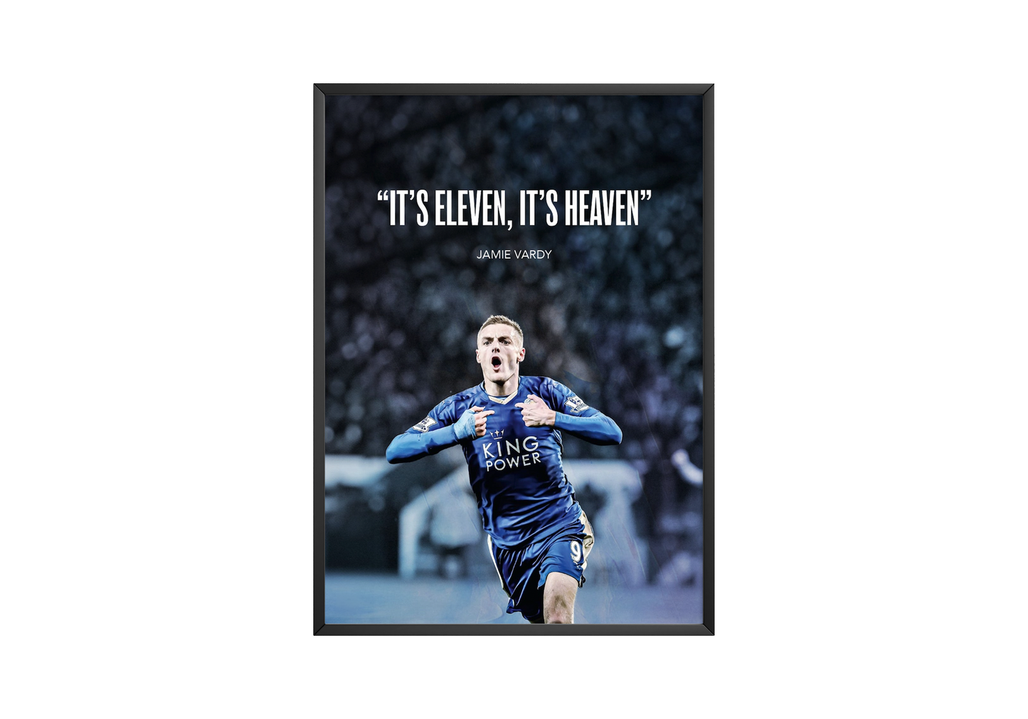 Jamie Vardy 'Eleven Heaven' Poster