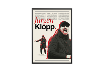 Jürgen Klopp 'Dynastie' Poster