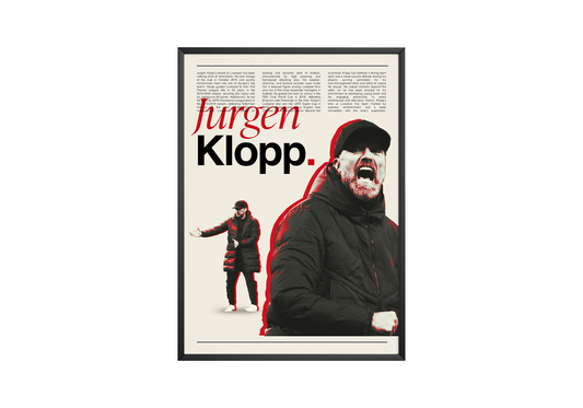 Jürgen Klopp 'Dynasty' Poster