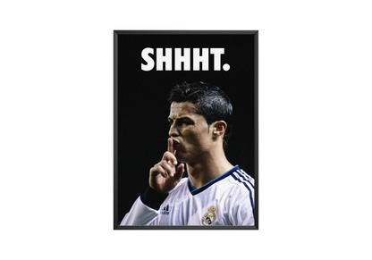 Cristiano Ronaldo „Pssst“-Poster