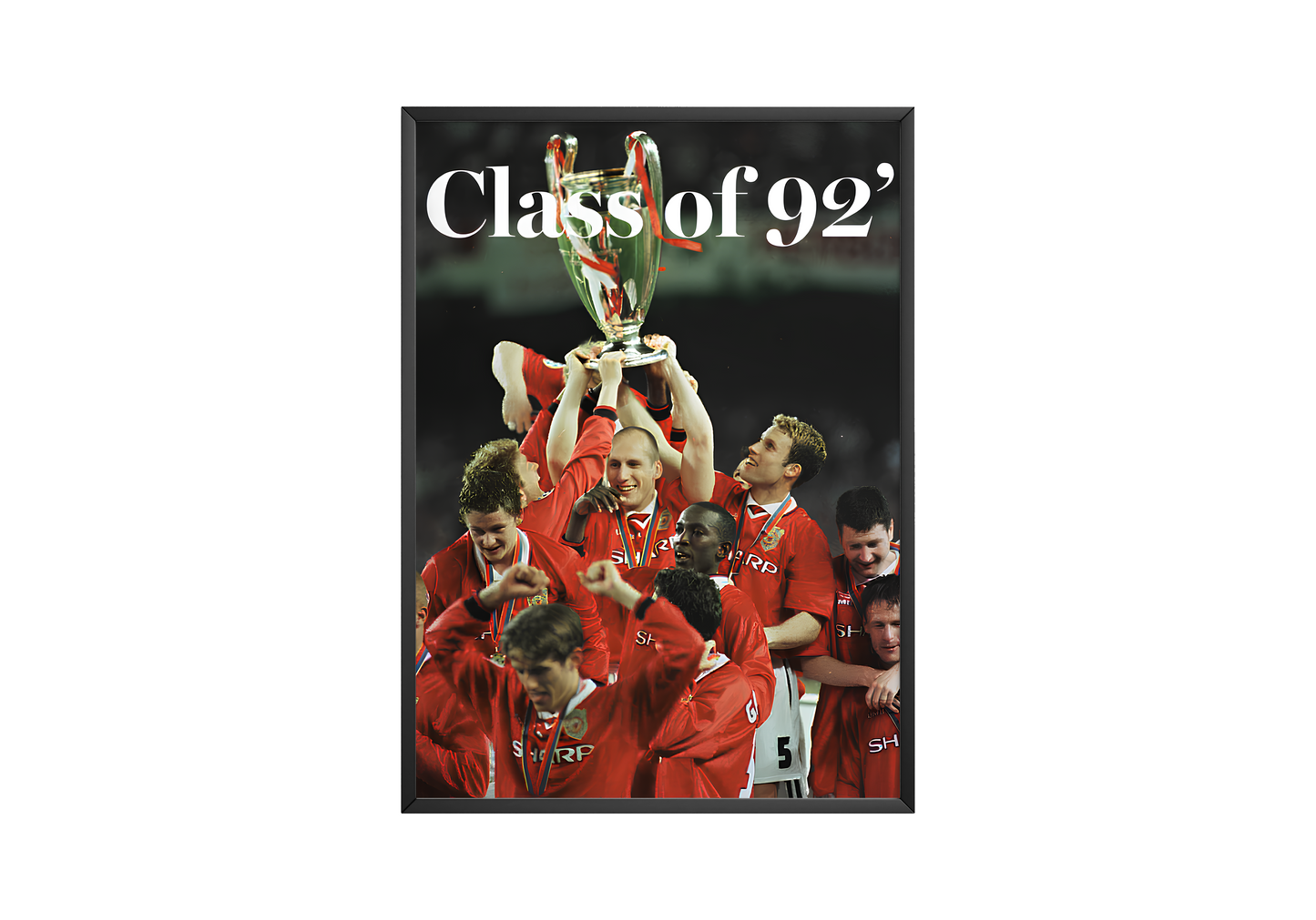 Manchester United „Klasse von 92“-Poster