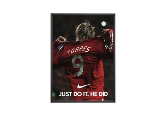 Fernando Torres 'He Did' Poster