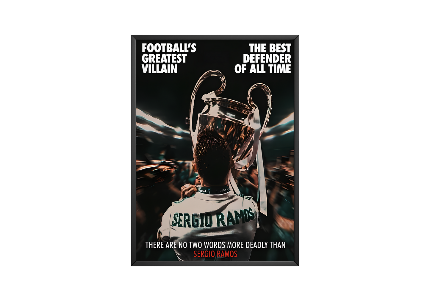 Sergio Ramos „Der Beste“ Poster