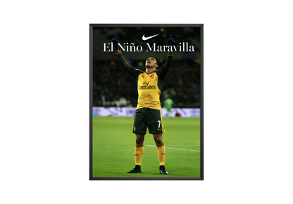 Alexis Sanchez 'Maravilla' Poster